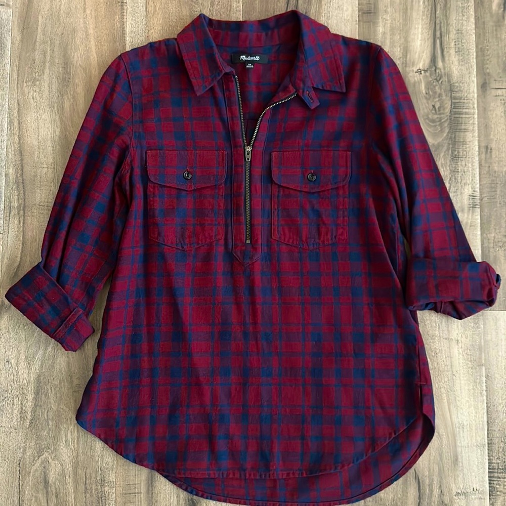 Madewell Plaid Shirt